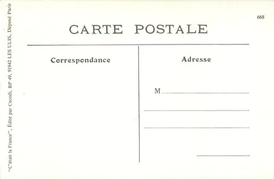 Paris — Interior da Estação Montparnasse — Sala dos Bagagens — P. Marinusé, Paris — Verso