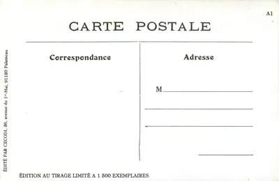 Vendedora guinoise em Zallumettes — Calais — Édition CECODI, n°309 — Verso