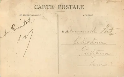Uzerche, Porte Barachaude — Corrèze — Fototypia J. i L. Suionie, Tivio — Rewers