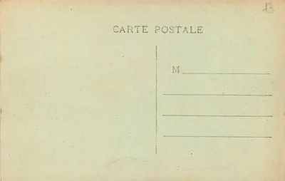 Bugeat (Corrèze) — Rocha e Cachoeira da Petite Vézère — Editor: Lanéix — Verso