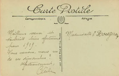 Bourges — O Claustro — LL. — N° 138 — Verso