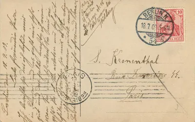 Arthur Schopenhauer — retrato fotográfico — GG Co 2119 — Verso