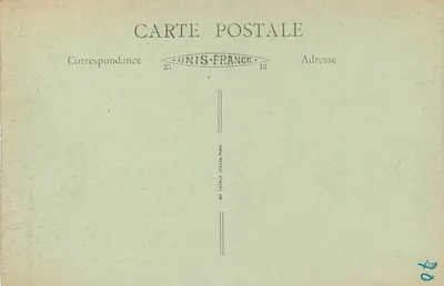Vichy (Allier) — Un coin du Parc des Célestins — Édition Raynaud, Vichy — Verso