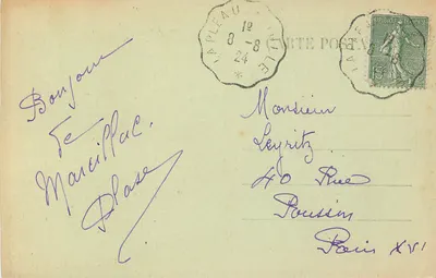 Widok panoramiczny na most wisielczy Roche-Tailhade na Luzège — La Corrèze Illustrée, nr 95 — Rewers