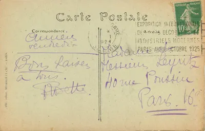 Katedra w Amiens — Centralny portal — Wydawnictwo A. Pessint — Rewers