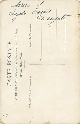 Colheita de cerejas — ilustração de B. L. Lyon — Série 1 — Verso