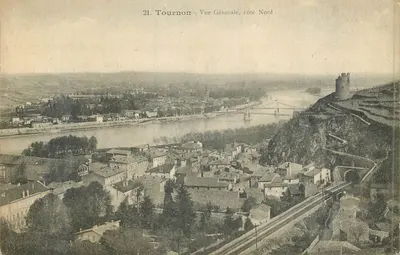 Tournon - Vista Geral, lado Norte — Lunel & Cie, n°21