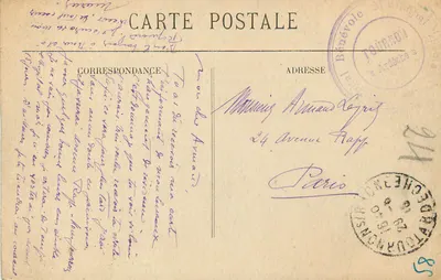 Tournon - Vista Geral, lado Norte — Lunel & Cie, n°21 — Verso