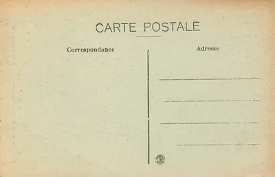 La Auvergne Pittoresca — Un rápido en la Couze entre Murols y St-Nectaire — V.D.C. n°2408 — Reverso