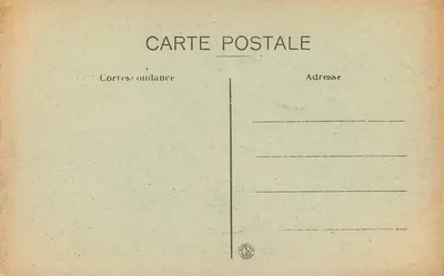 Eingang zur Chaudefour-Tal — L'Auvergne Pittoresque — n° 2307 — Rückseite