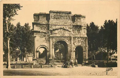 Arco do Triunfo Marius — Orange (Vaucluse), lado Leste — Éditions d'Art YVON
