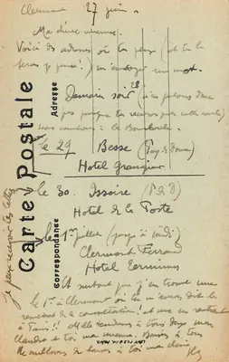 Clermont-Ferrand — Katedra Najświętszej Maryi Panny z Portu — Selecta LL n°87 — Rewers