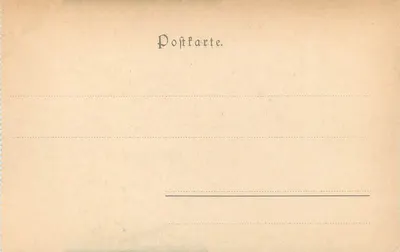 Kościół św. Tomasza — Strasburg — kartka pocztowa — Rewers