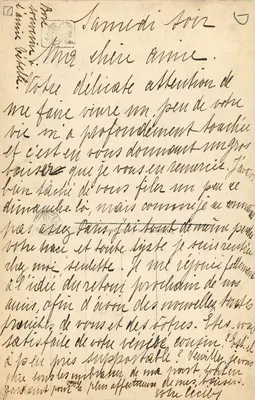 Pani M. Umbricht — Bolesna Czekanie — Salon A.F. n°2173 — Rewers