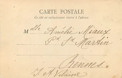 Verneuil (S.-et-O.) — Porta François 1er, rue des Graviers — A. Bourdier, imp.-édit., Versailles — Verso