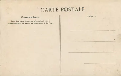 Versailles — O Petit Trianon — As Estabecidas — Editor E.L.D. n°116 — Verso