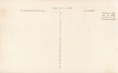 Mont Saint-Michel — widok z wschodu — Adia, n°190 — Rewers