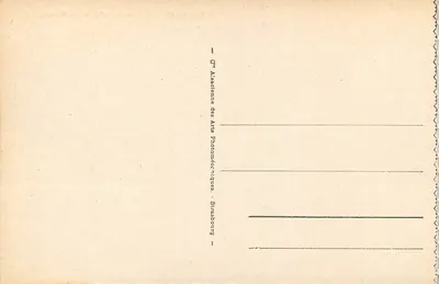 Lourdes — Zamek i Góry — wydawca: G. Alasciène des Arts Photomécaniques, Strasbourg — Rewers