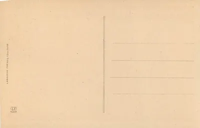 Wąwóz i kaplica w Héas — Fond de Troumouse i Munia (3150 m) — Labouche Frères, Toulouse — Rewers