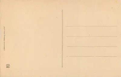 Gavarnie - Brèche de Roland i Casque — Labouche Frères, Toulouse, nr 1445 — Rewers