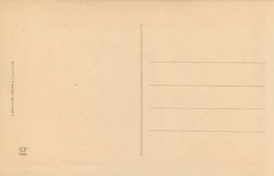 Cirque de Gavarnie — Ogólny widok — Labouche Frères, Toulouse — Rewers