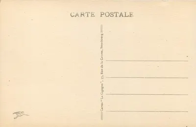 Le Hohnneck (alt. 1366 m.) vu du Spitzköpfe — carte postale n°142 — éditeur Cartes 'La Cigogne', Strasbourg — Verso
