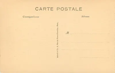 Casa-Mãe das Irmãs da Caridade de Nevers ou Convento de São Gildardo — Vista aérea — Reprod. interd. — Verso