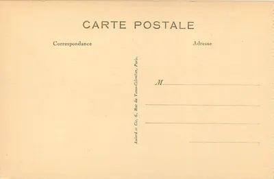 Capela São José do convento de São Gildardo — Casa-mãe das Irmãs da Caridade em Nevers — Reprod. interd. — Verso