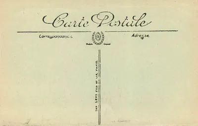 Paray-le-Monial — Antiga Igreja de São Nicolau (século XV) — LL. — Verso