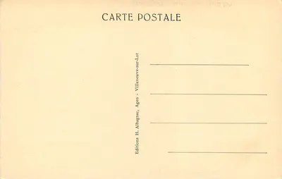 A Fiação — Salão 1896 — André Croche Pierre — Verso