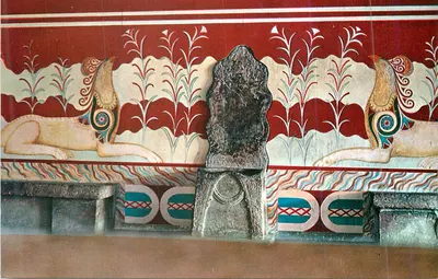 O trono de Minos — Knossos — editor DELTA, n° 189