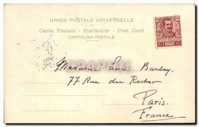 Nervi (Próximo a Gênova) — paisagem costeira — G. Modiano & Co. - Milão (proprietário artista, Itália) — Verso