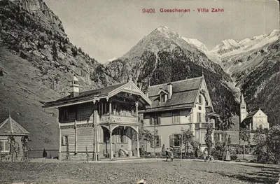 Goeschenen - Villa Zahn — editor Fototipia, n° 9401