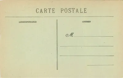 Fère-Champenoise — Rue du Moulin — A Usina elétrica após o bombardeio — 7 Setembro 1914 — Edit Ferrand-Radet — Verso