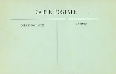 Maigné — O Castelo de Resteau e o Parque — LL. — Verso
