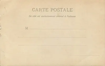 Pani Henriot — Portret eleganckiej kobiety — Reutlinger Paris, n° 5039 — Rewers