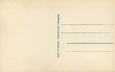 René PETIT — portret w stroju wieczornym — bez widocznego wydawcy ani numeru seryjnego — Rewers
