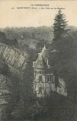 Domfront (Orne) — Uma Villa sobre os Rochos — La Normandie, n°196