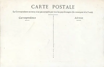 Versailles — Cour d'Honneur — wydawca WERCK PARIS — Rewers