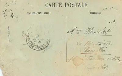 SAINT-MALO — La grève de Bon-Secours et les Remparts — LL — Verso