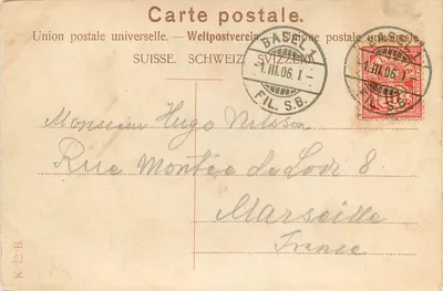Rodzinna uroczystość — kolorowa ilustracja — wydawca nieznany — Rewers