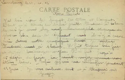 Vista de Jerusalém — Lucas em Yiddish — Ed. O. BERGEBEI, STRASBOURG — Verso