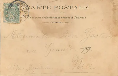 O Pequeno Montmartre — Roquefort — Sébastien Laugier, 1904 — Verso
