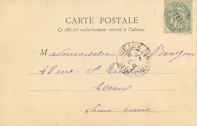 Montlhéry — Wieża — B. F., Paris — Rewers