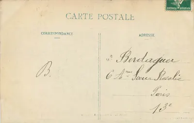 NANCY - Fontanna Amphitryty — Imprimeries Réunies, Nancy — Rewers