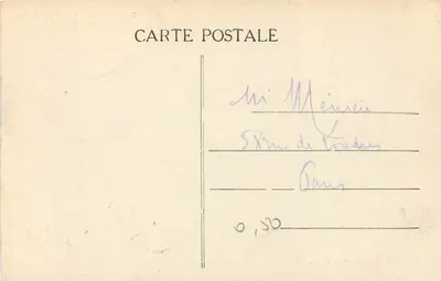 Clisson (L.-I.) — Zamek, Ruiny wieży — Chapeau, Nantes, 8 mille — Rewers