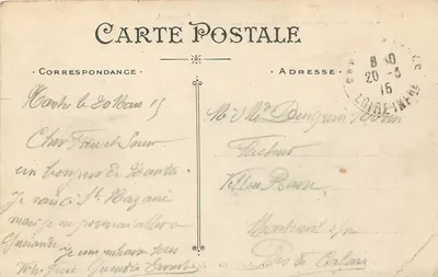 NANTES — O Castelo de Nantes — Artaud e Nozaïs, 551 — Verso