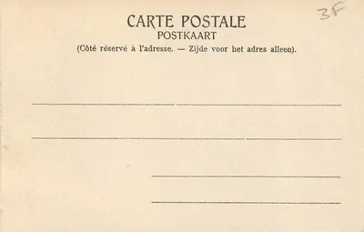 Liège — Velho Palácio dos Bispos-Príncipes — Série artística No 12 — Verso