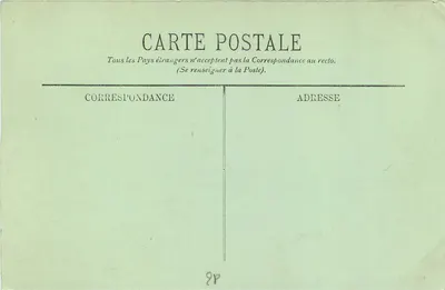 Chartres — Widok z Mostu Nowego — wydawca LL n°106 — Rewers
