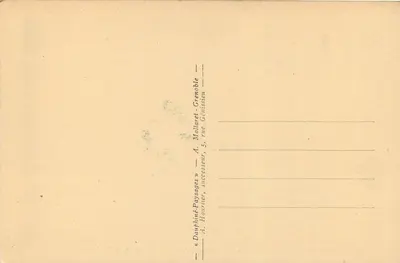 Przełęcz Mont Genève i Chaberton (Włochy) — Dauphiné — Briançonnais — wydawca A. Mollaret, Grenoble — Rewers